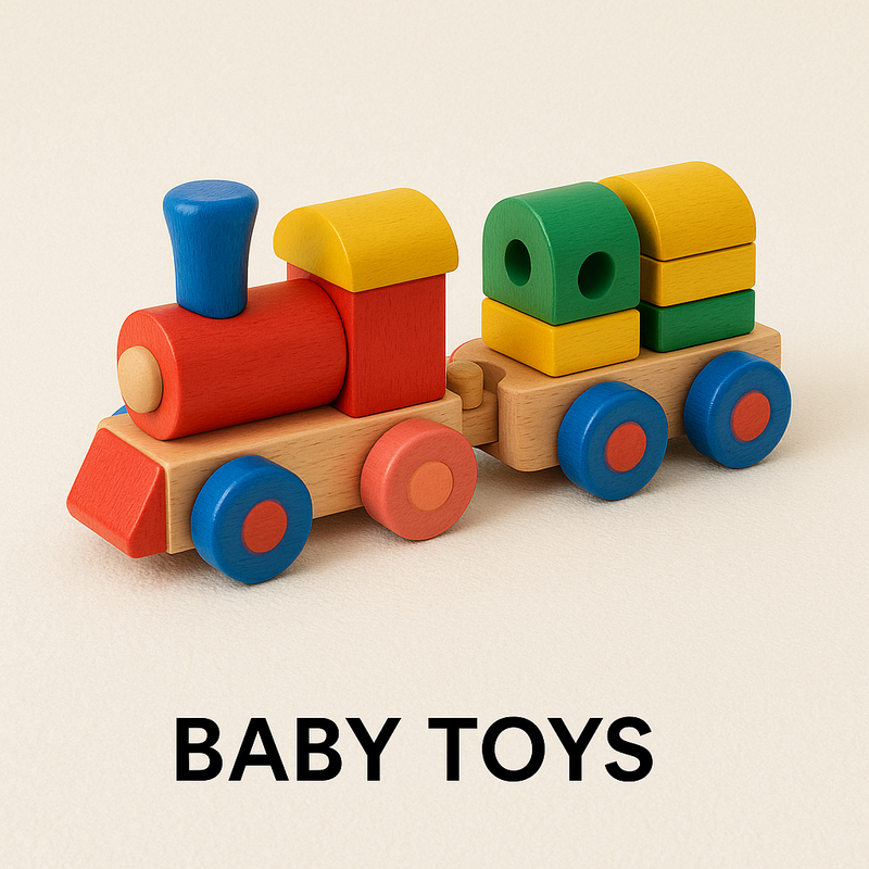Discover fun and educational toys that stimulate your baby’s development. Safe, colorful, and engaging toys for learning and playtime.