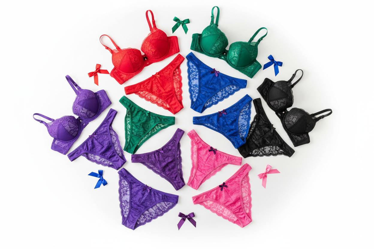 Feel confident and comfortable with stylish women’s lingerie and intimates. Explore bras, panties, shapewear, and lace designs made to flatter.