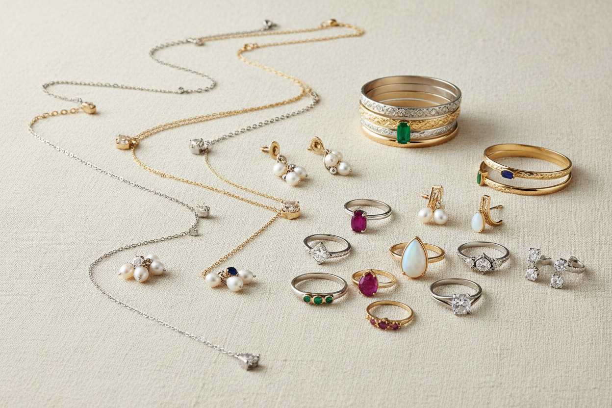 RICZEAL ECOM SHOPPING  Explore Women’s Jewelry crafted to elevate every outfit with elegance and shine. Shop earrings, necklaces, rings, bracelets, and timeless signature pieces.