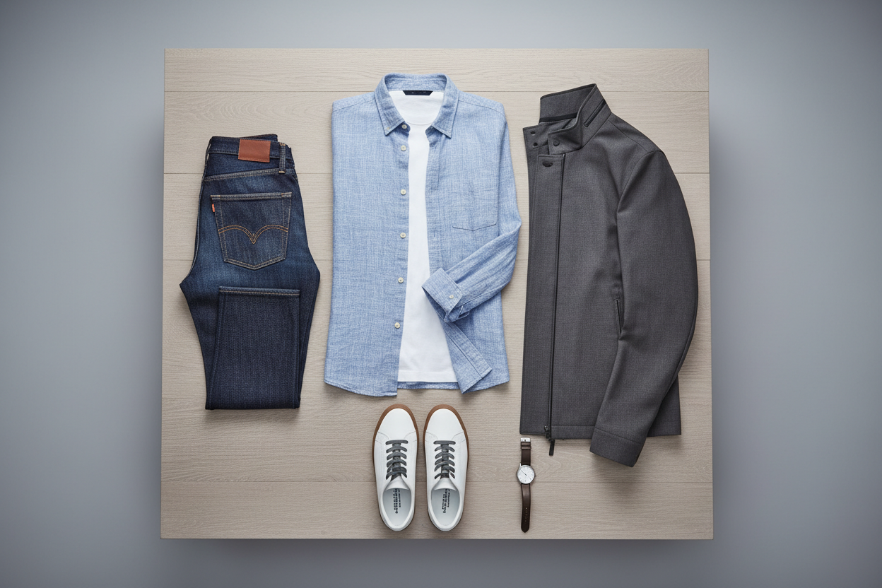 Elevate your everyday style with premium men’s clothing designed for comfort and confidence. Discover shirts, jeans, suits, jackets, and streetwear for every occasion.
