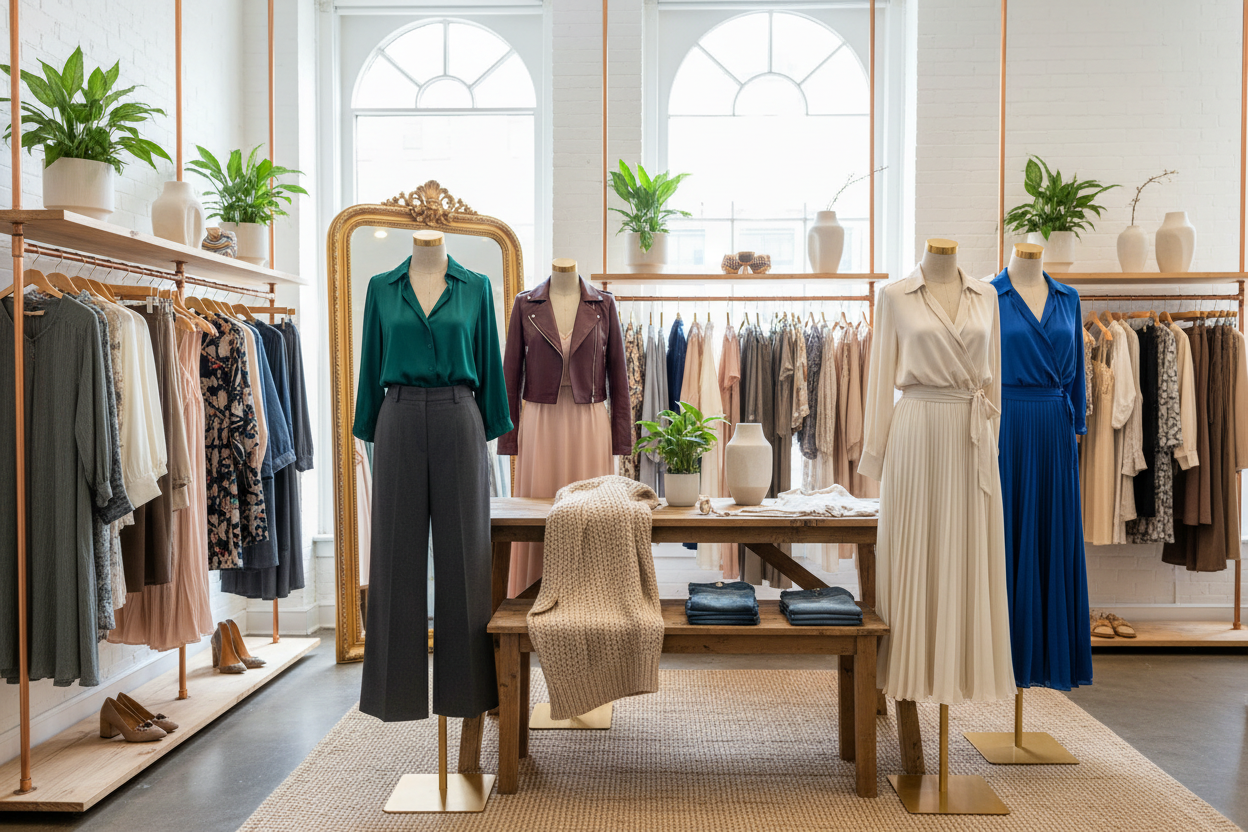 Women’s Clothing stylish tops, dresses, pants, sets, activewear, and seasonal wear. Perfect for casual days, office outfits, workouts, vacations, and parties