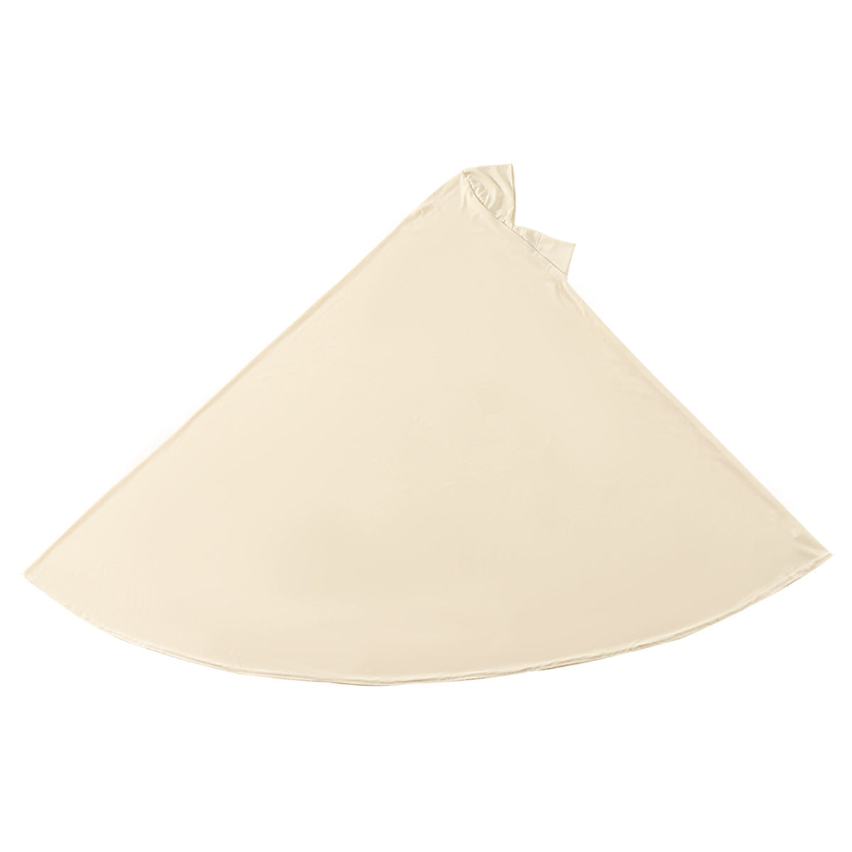 Double Bar Crystal Hemp Veil Robe Headscarf