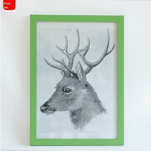 Rectangular Solid Wood Photo Frame Photo Wall Wall Hanging Table Wooden Picture Frame