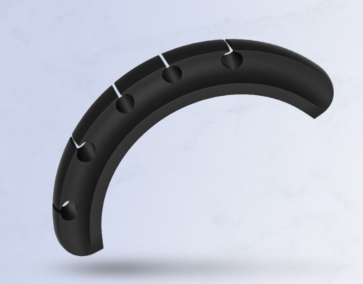 Silicone USB Cable Winder Desktop Cable Organizer Management Multipurpose Clips Cables Protector for Wired Headphones