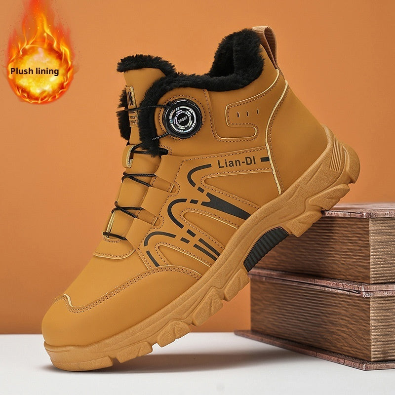 Warm Martin Boots British Style Fashion Trendy Shoes