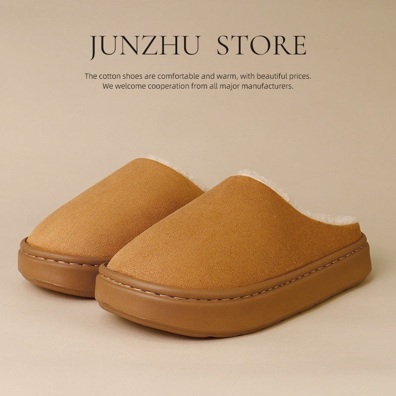 Indoor Anti-slip Plush Warm Home Thick Sole Men