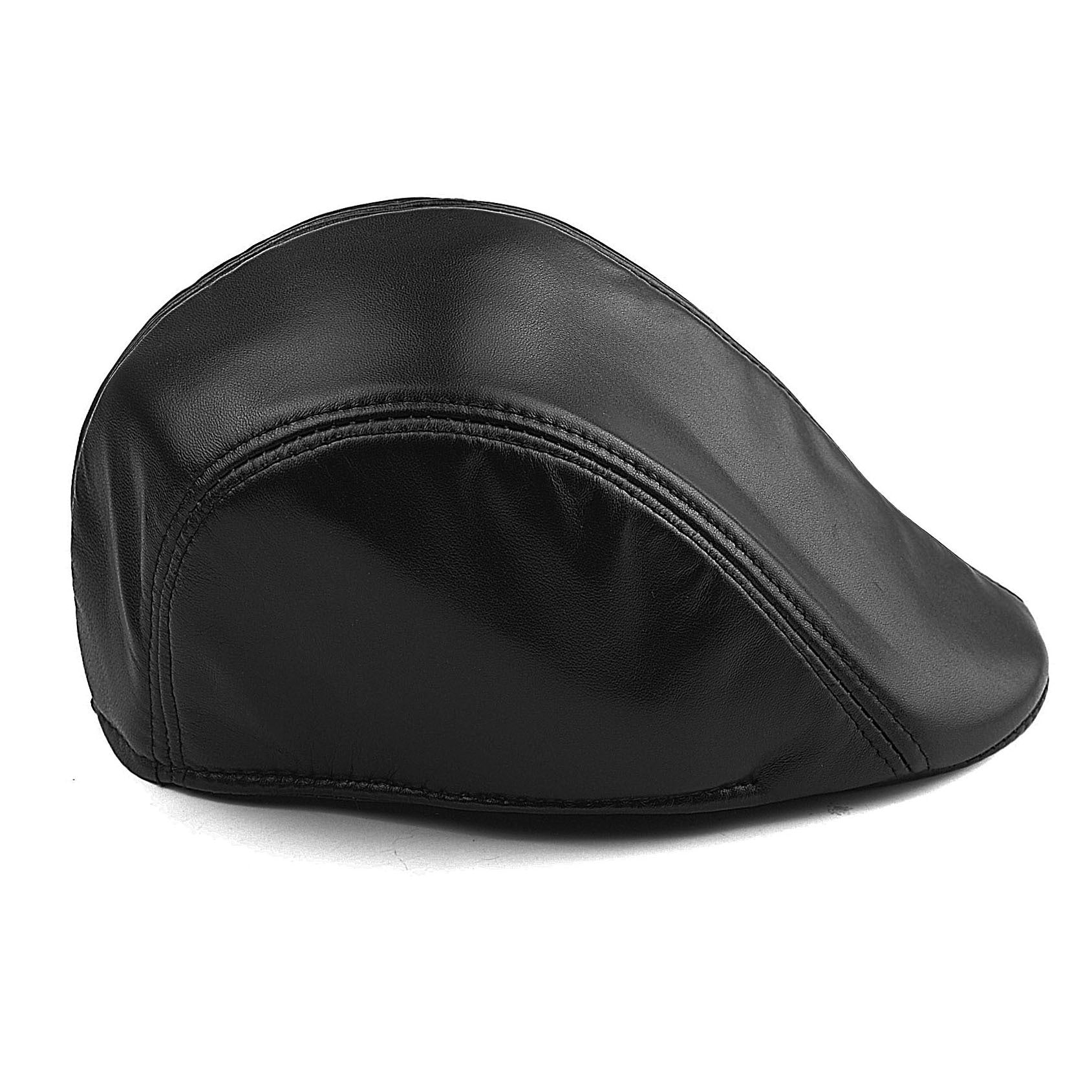 Golf  autumn and winter fashion warm leather hat