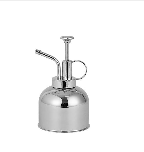 Stainless Steel Watering Can Metal Household Spray Can Hand Pressure Air Pressure Watering