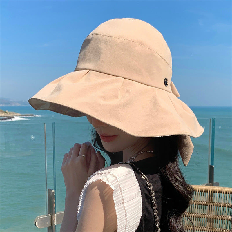 Foldable Portable Big Brim Sun-proof UV Protection Sun Hat