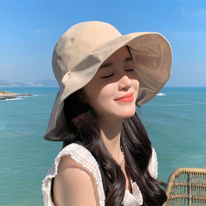 Foldable Portable Big Brim Sun-proof UV Protection Sun Hat