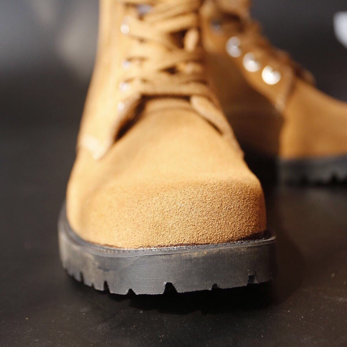 Fluffy Breathable Construction Site Protective Old-fashioned Big Head Shoes