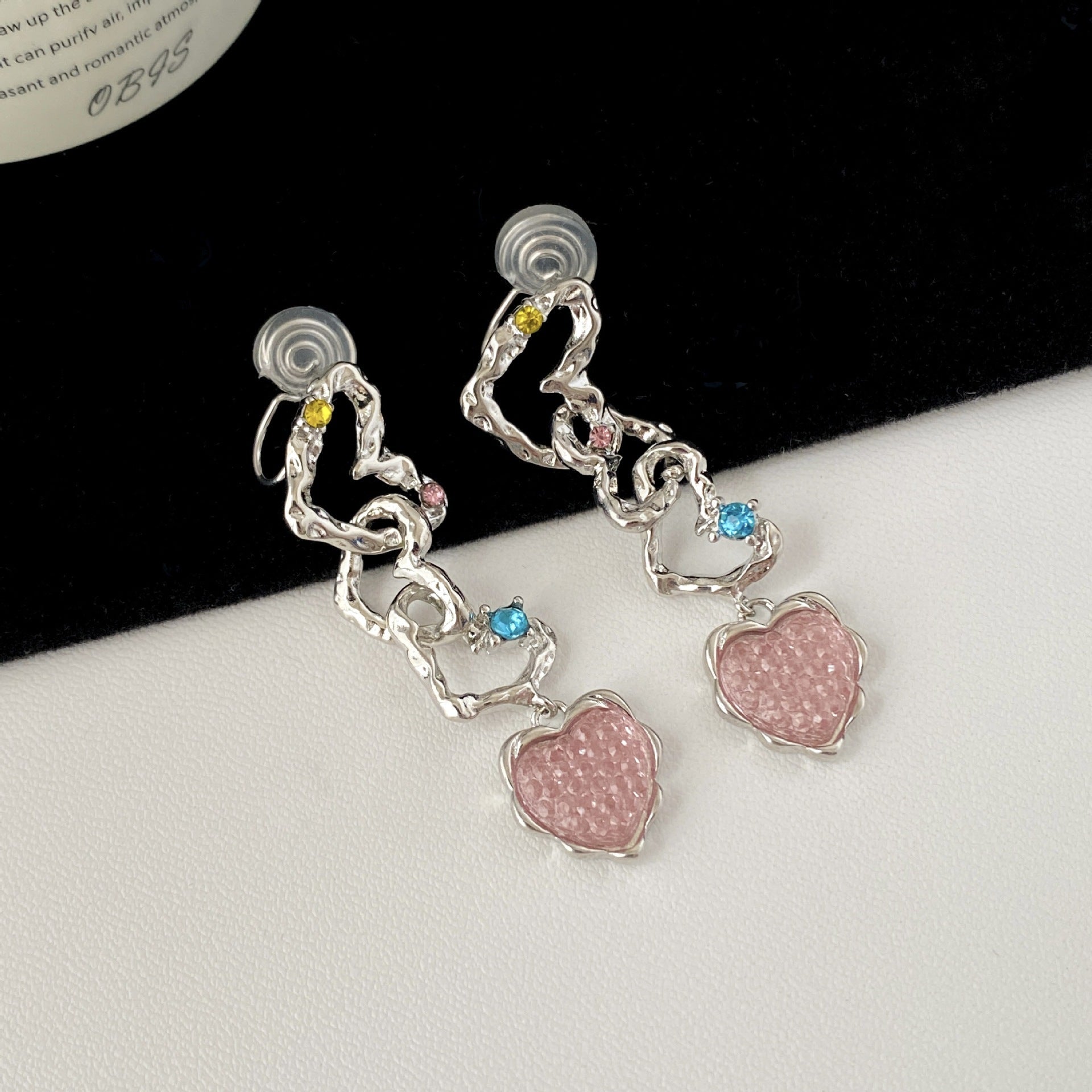 Niche Design Long Fringe Fashion Patchwork Earrings