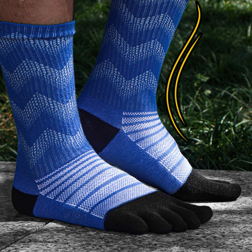 Men's Simple Quick-drying Wool Five-finger Stockings