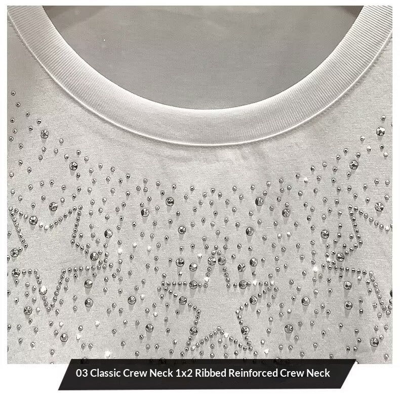 Starry Sky Short Sleeve Men's T-Shirt Casual Summer American Style