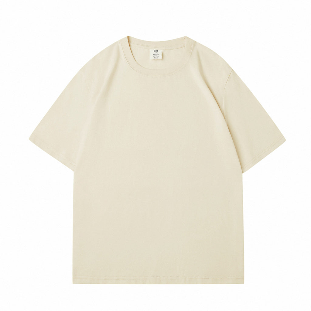 Loose Cotton Short Sleeved Printed T-shirt