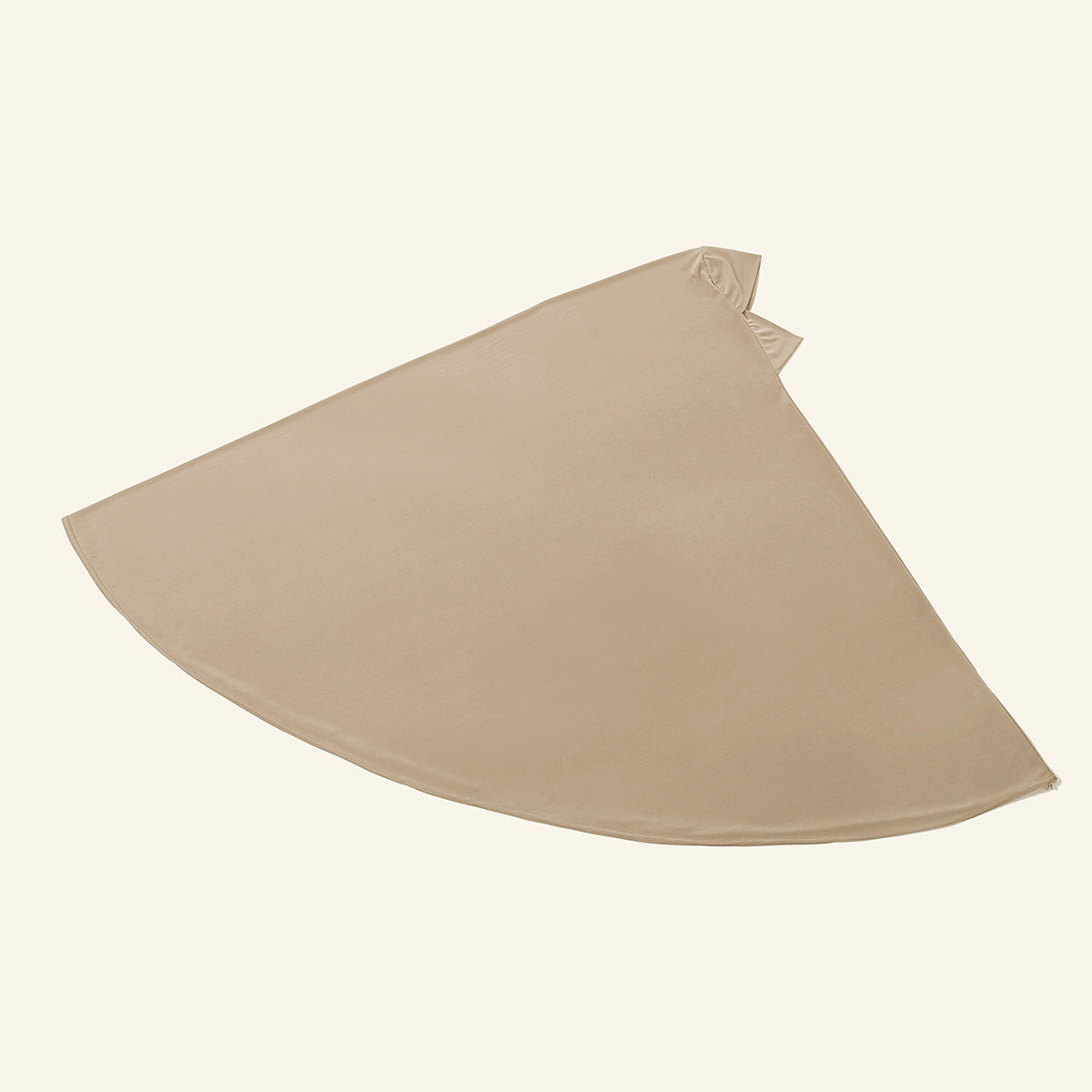 Double Bar Crystal Hemp Veil Robe Headscarf