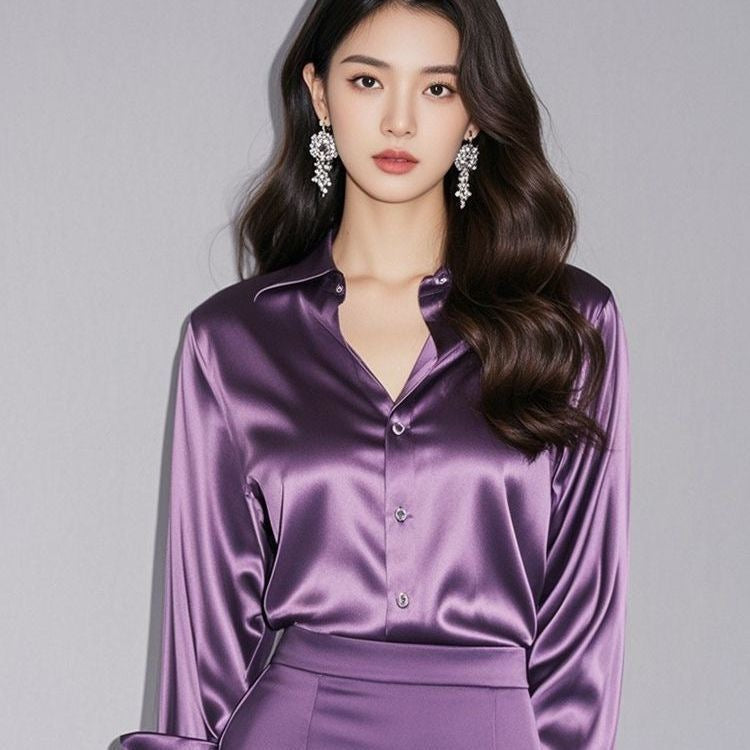 Fashionable And Chic French Women's Shirt