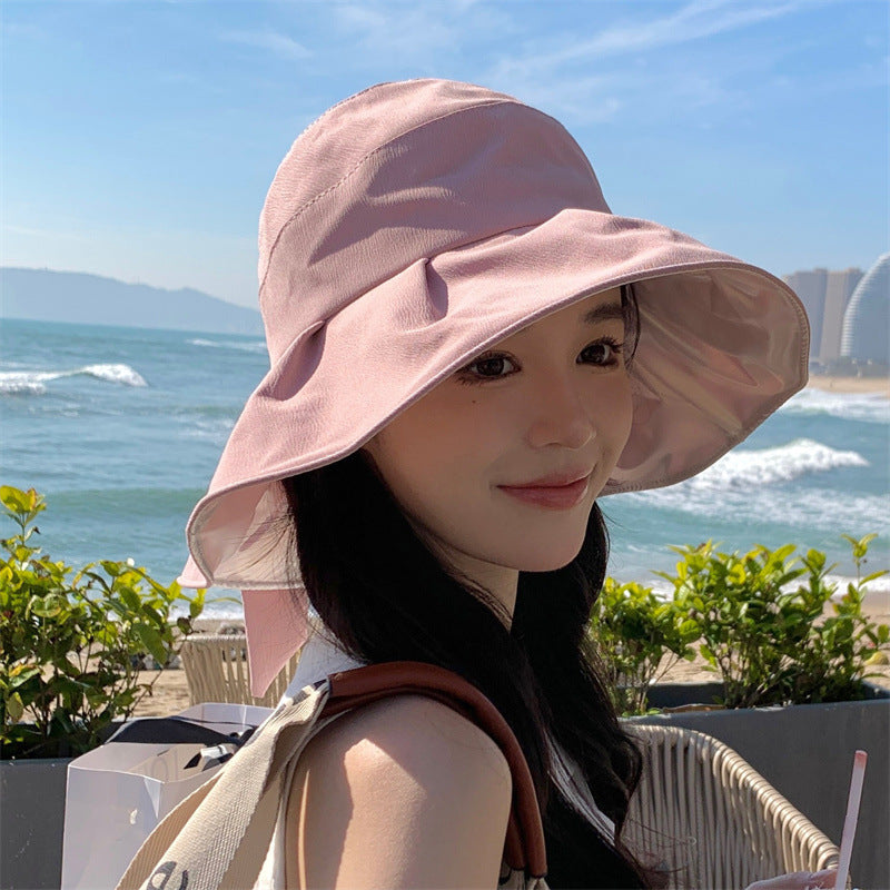 Foldable Portable Big Brim Sun-proof UV Protection Sun Hat