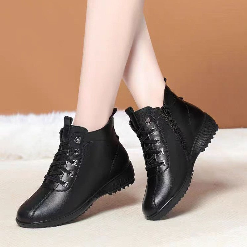 Women's Leather Shoes Casual Fashion Lightweight Comfortable