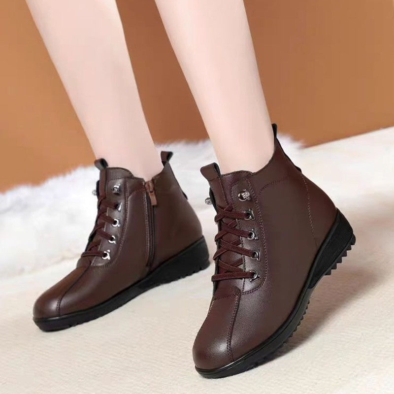 Women's Leather Shoes Casual Fashion Lightweight Comfortable
