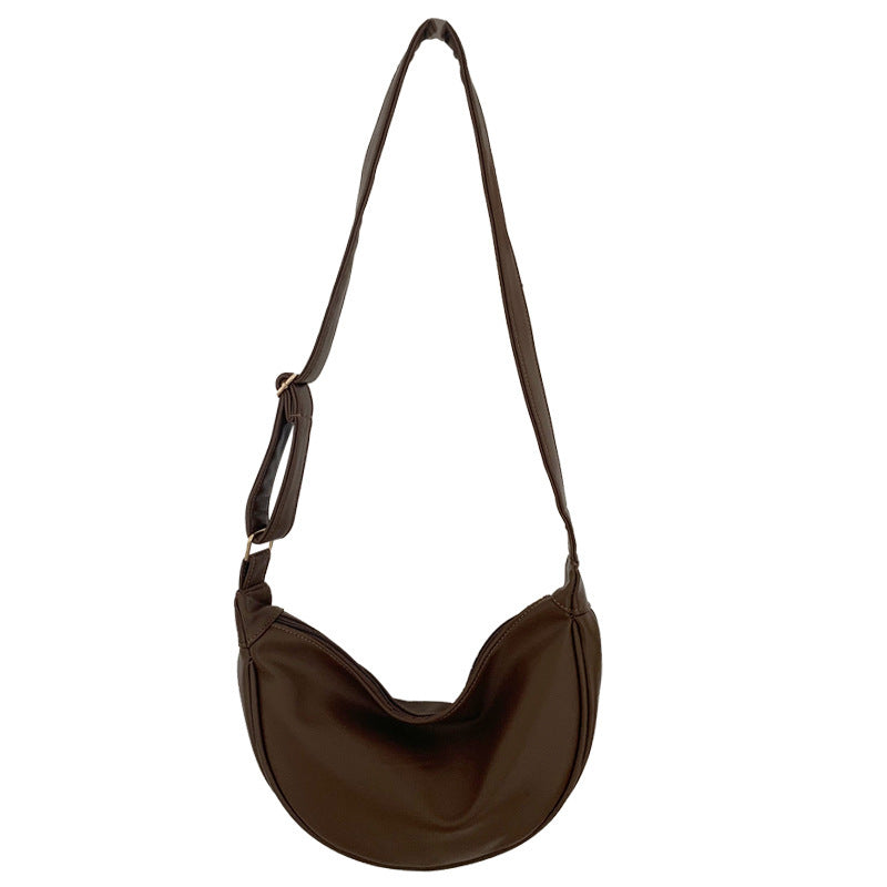 Versatile High-end PU Soft Leather Shoulder Bag