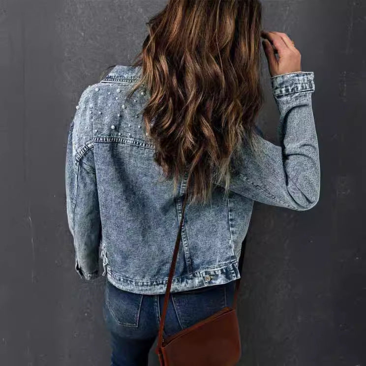 Fall Winter Cowboy Jacket Loose Casual Jacket