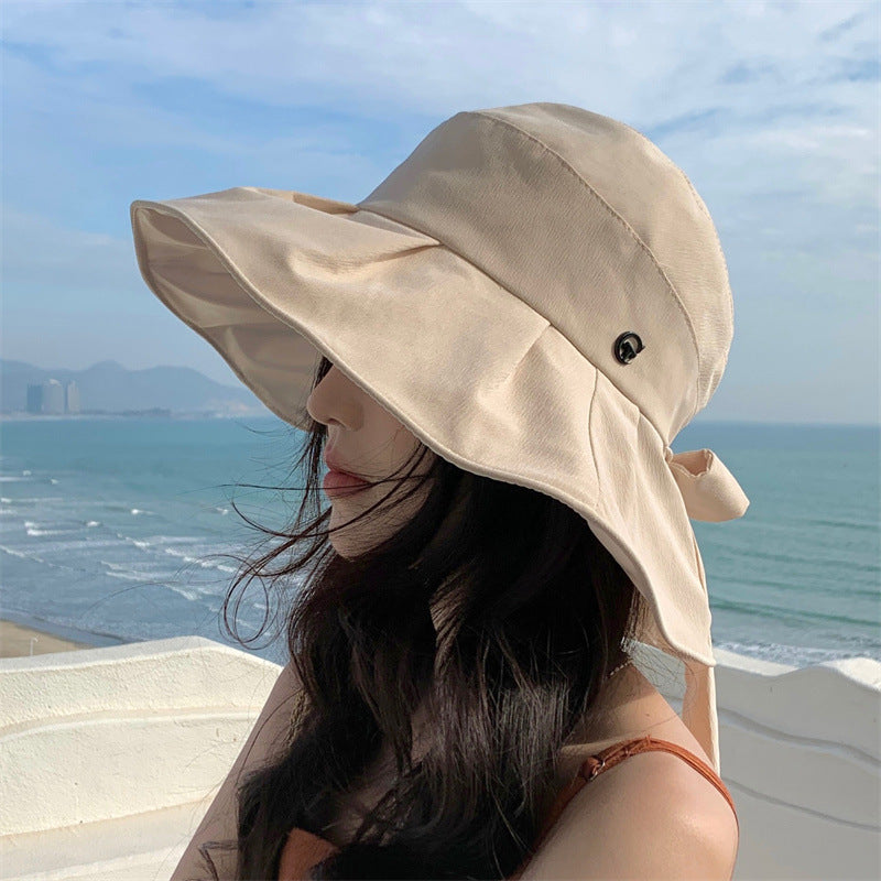 Foldable Portable Big Brim Sun-proof UV Protection Sun Hat