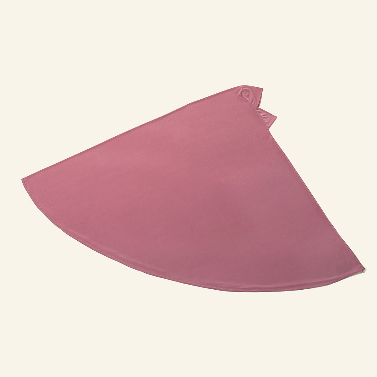 Double Bar Crystal Hemp Veil Robe Headscarf