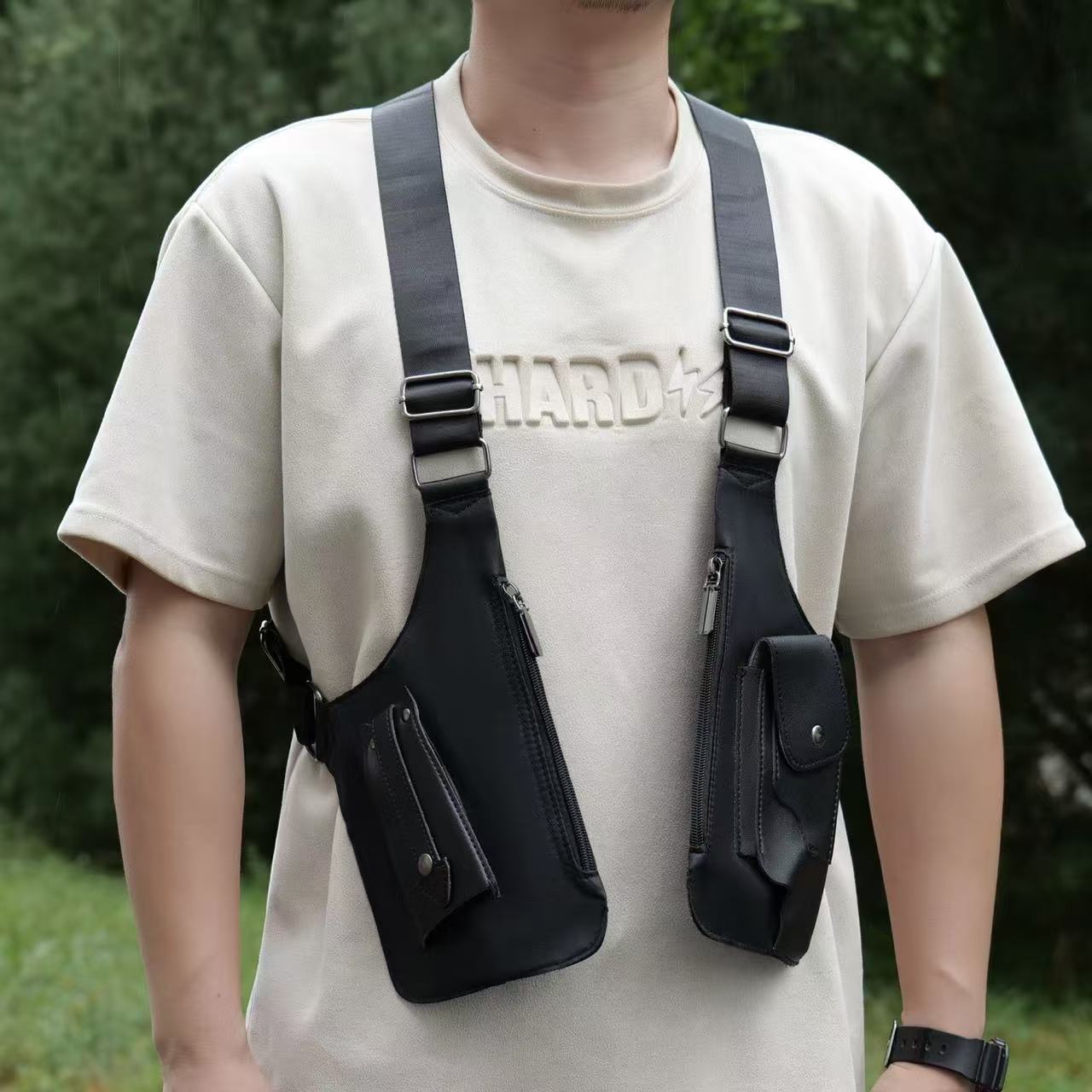 Men's Multi-functional Vintage Crossbody Underarm Shoulder Bag